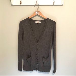 LOFT Grey Cardigan